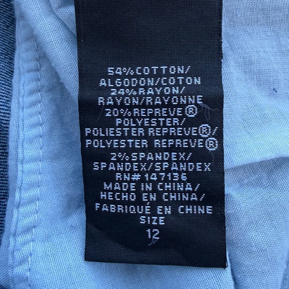 1822 Denim Mid-Rise Boot Cut Stretch Jeans ~ Size 12 - Picture 7 of 8